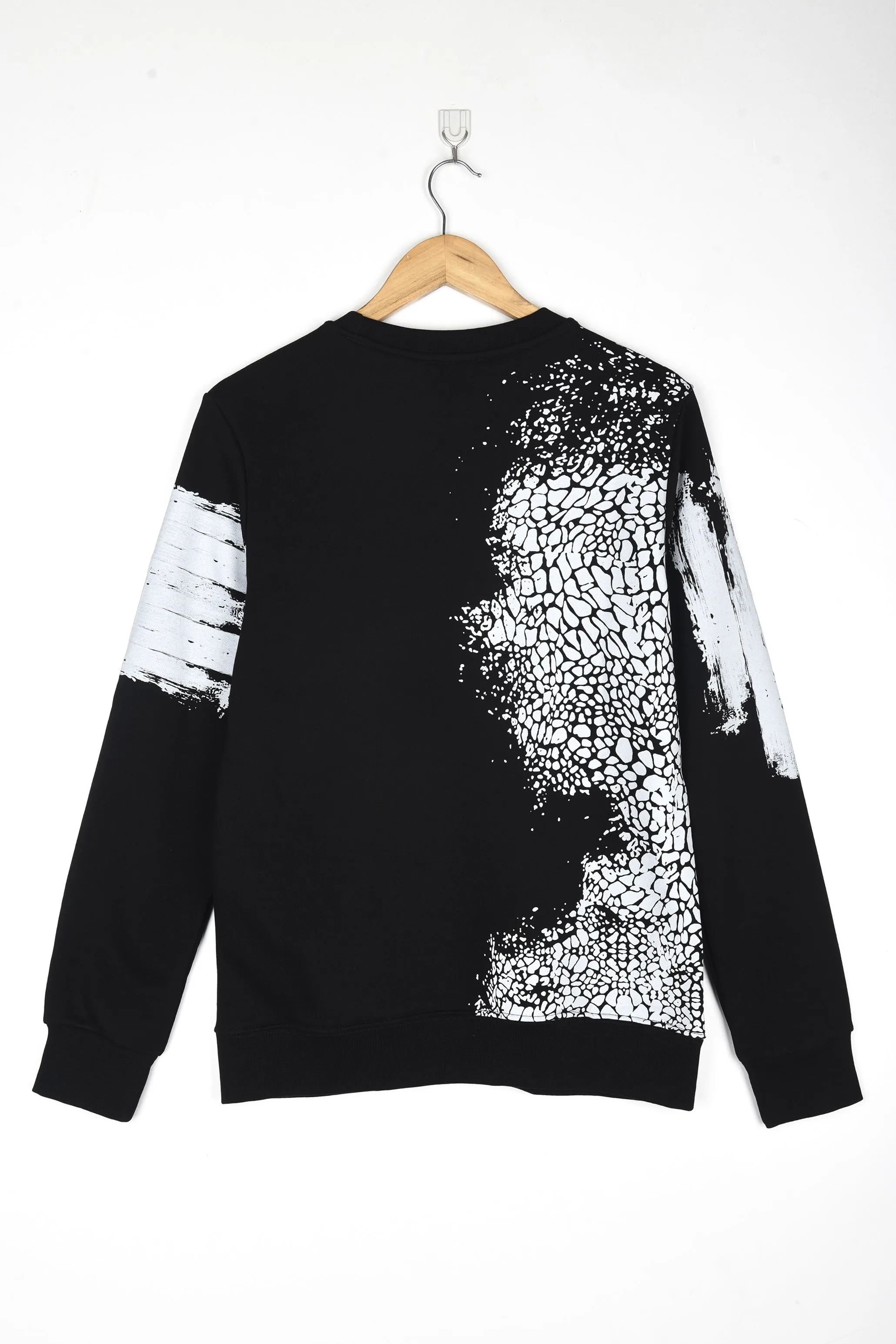 BALMAIN BRUSH STROKES SWEATSHIRT