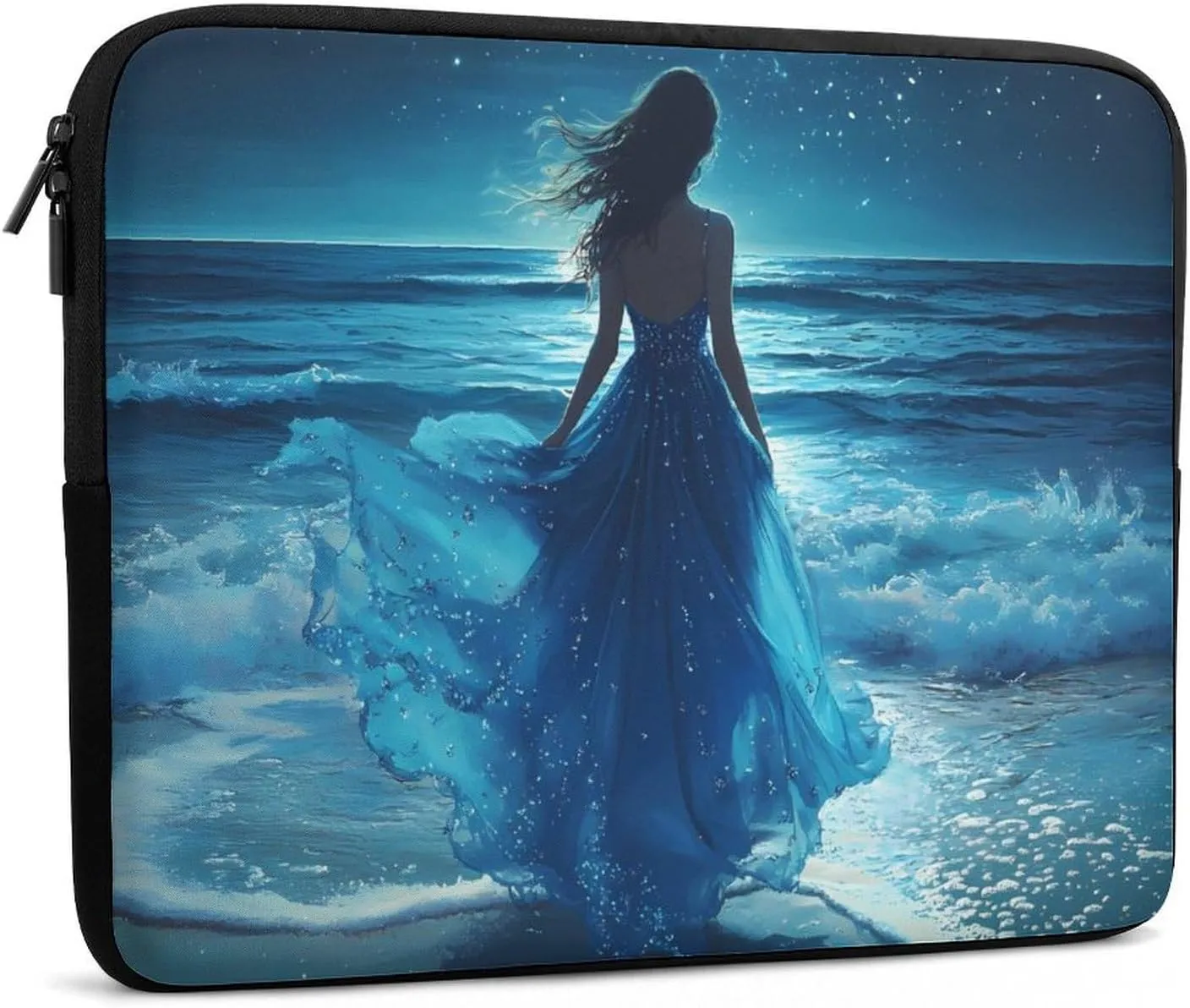Beautiful Back Laptop Case Sleeve Bag 12inch Durable Shockproof Protective Computer Carrying Cover Briefcase