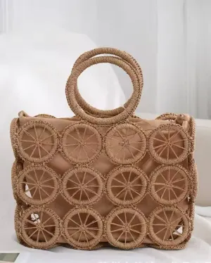 Boho Straw Bag