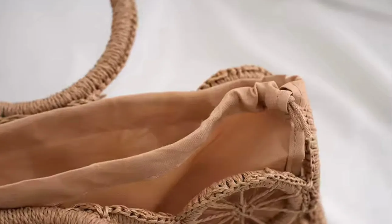 Boho Straw Bag