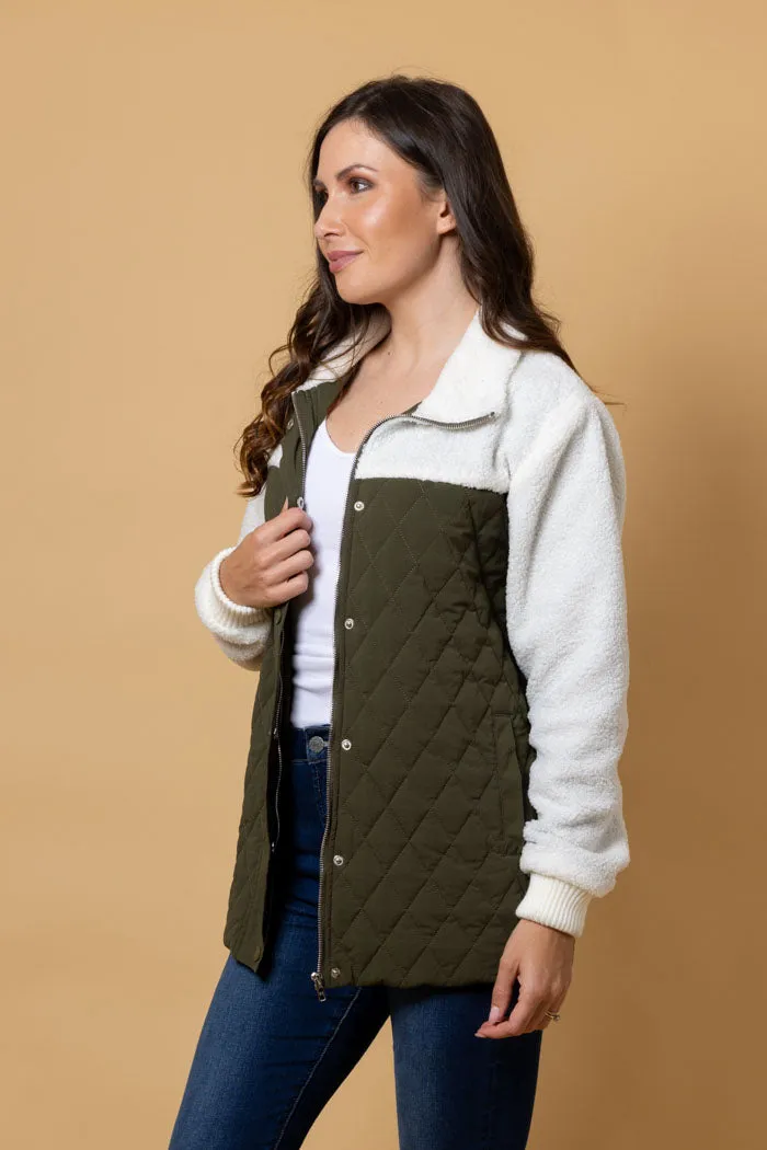 CHARLO - Finley Jacket (Khaki)