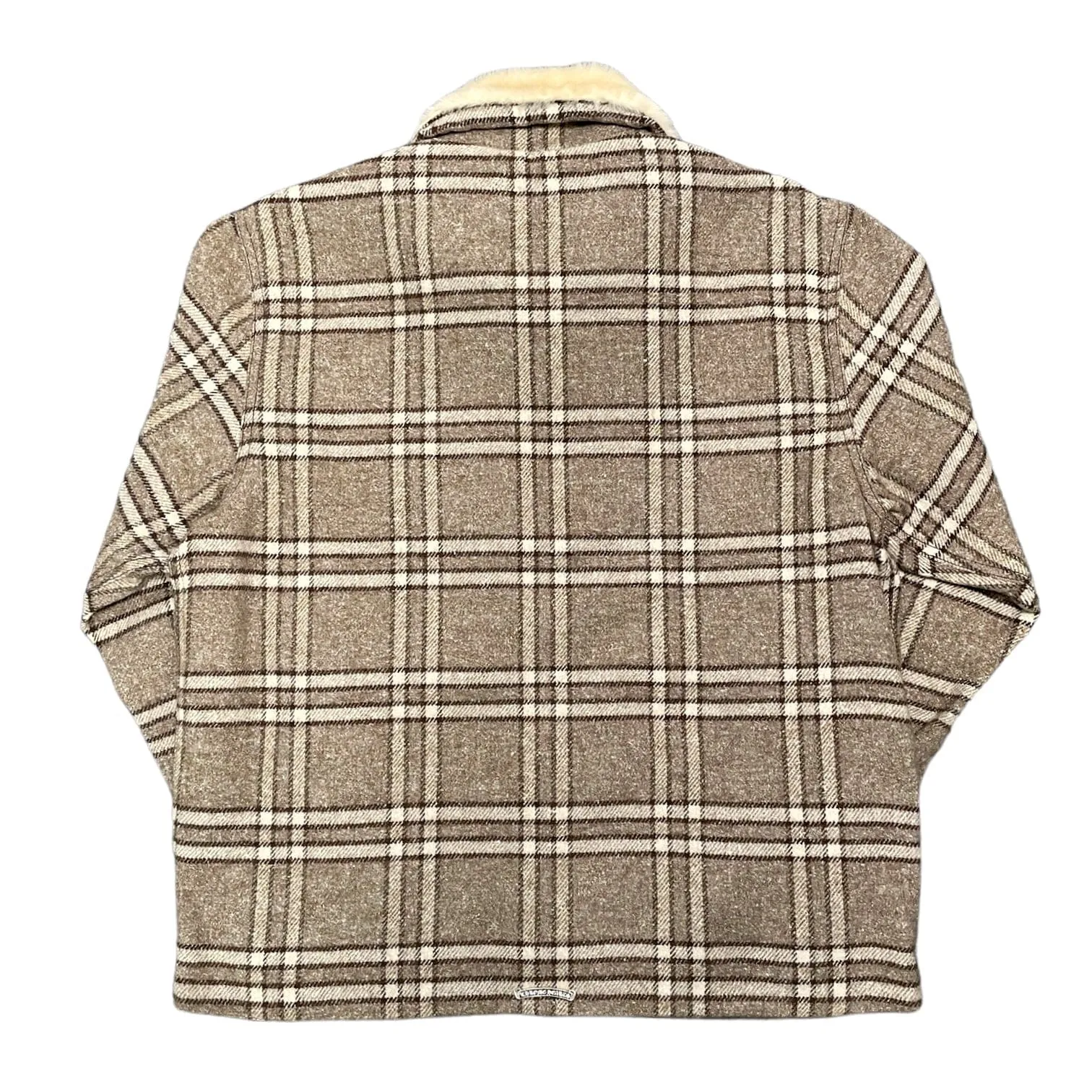 Chrome Hearts Sherpa Flannel Brown