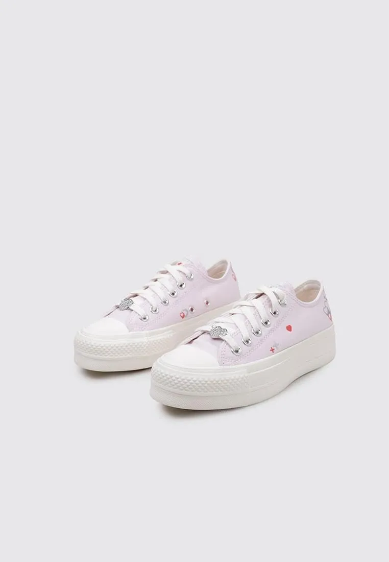 Converse Women's Chuck Taylor All Star Lift Platform Denim Fashion Sneakers