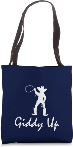 Cowboy Boots Western Rodeo Country Saddle Horse Riding Tote Bag