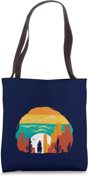 Cowboy Boots Western Rodeo Country Saddle Horse Riding Tote Bag
