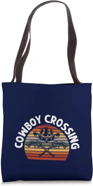 Cowboy Boots Western Rodeo Country Saddle Horse Riding Tote Bag