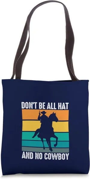 Cowboy Boots Western Rodeo Country Saddle Horse Riding Tote Bag