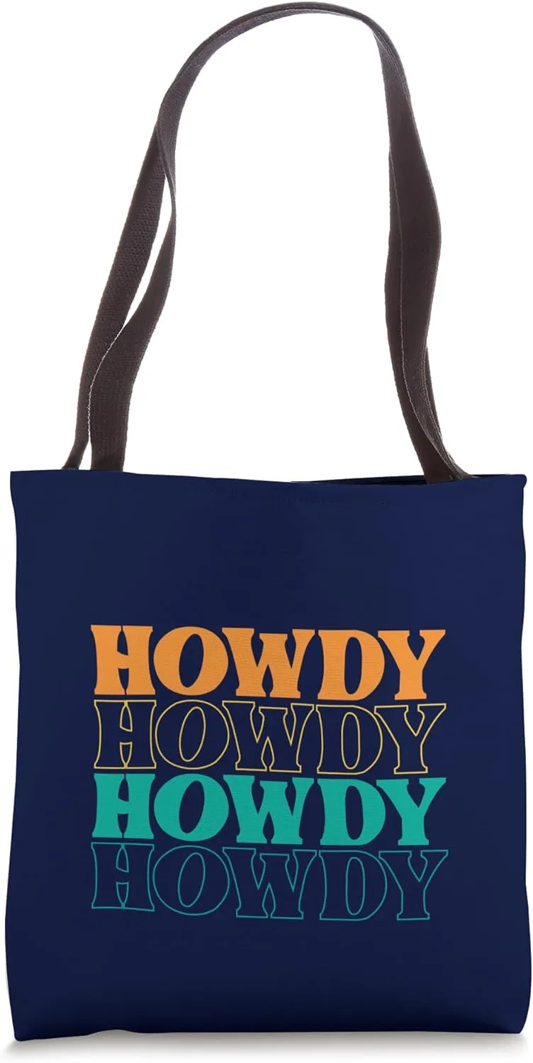 Cowboy Boots Western Rodeo Country Saddle Horse Riding Tote Bag