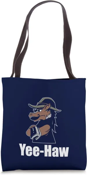 Cowboy Boots Western Rodeo Country Saddle Horse Riding Tote Bag
