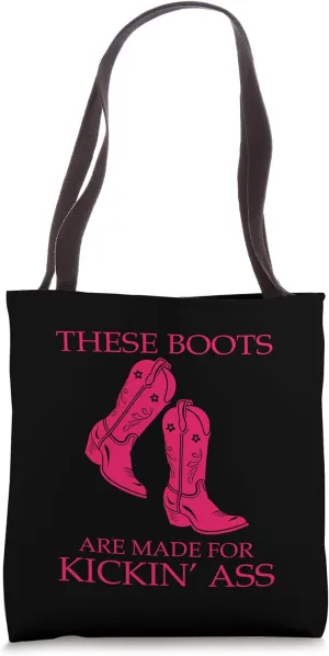Cowboycore Kickin Ass Save A Horse Ride A Cowboy Saddle Up Tote Bag