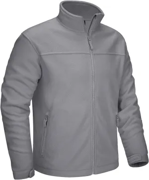 CRYSULLY Men's Fleece Tactical Military Jacket Winter Full Zip Warm Thicken Military Coats
