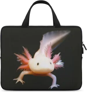 Cute Newt Axolotl Laptop Bag Slim Carrying Case Computer Bag Briefcase Handbag Messenger Bag Business Casual