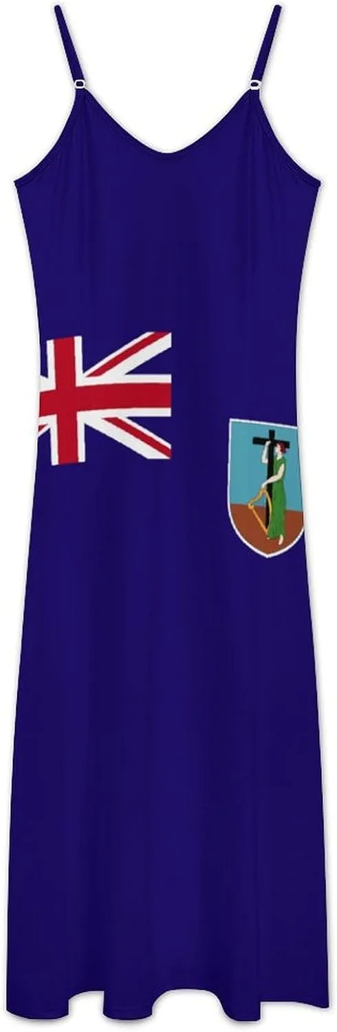 Flag of Bashkortostan Women Summer Camisole Long Skirt, Beach Skirt, Suspender Dress, Fishtail Skirt