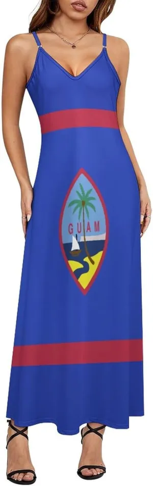 Flag of Bashkortostan Women Summer Camisole Long Skirt, Beach Skirt, Suspender Dress, Fishtail Skirt