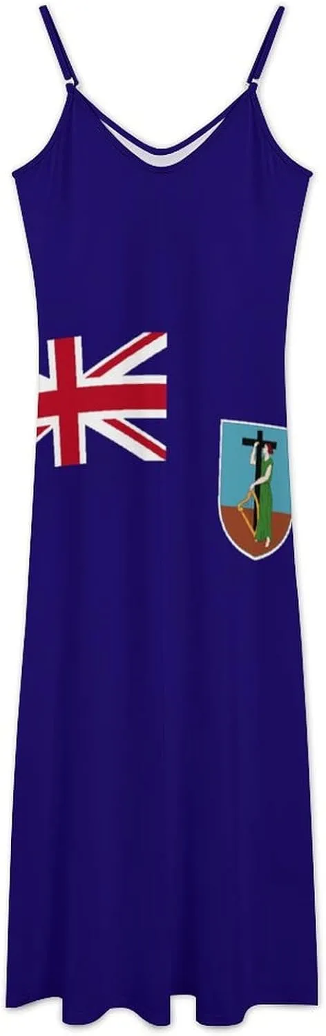 Flag of Bashkortostan Women Summer Camisole Long Skirt, Beach Skirt, Suspender Dress, Fishtail Skirt