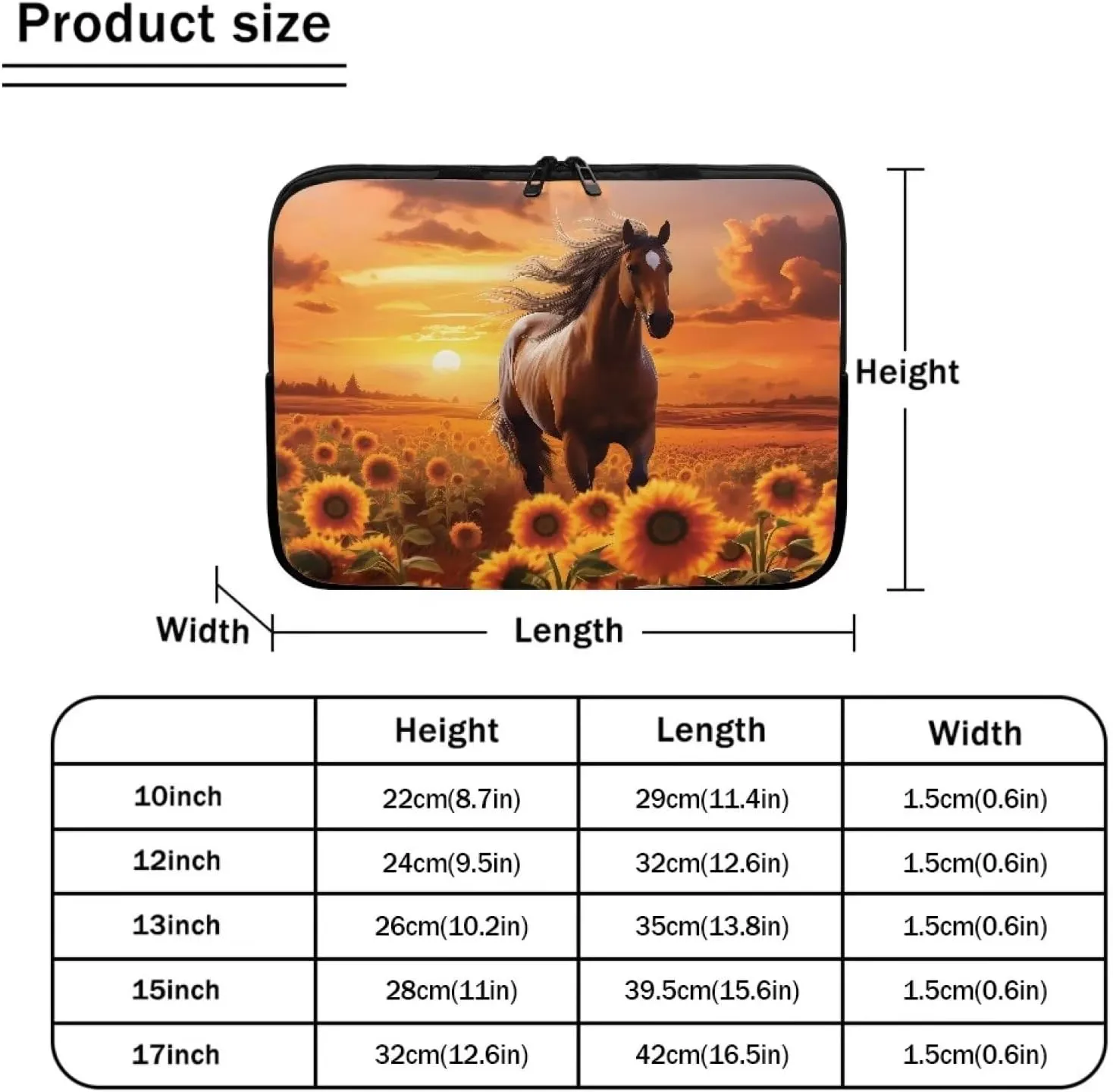 FOR U DESIGNS Laptop Carrying Case Bag Men's Computer Bag Durable Water-Repellent Business Briefcases