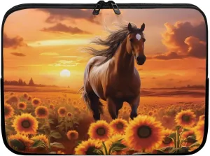 FOR U DESIGNS Laptop Carrying Case Bag Men's Computer Bag Durable Water-Repellent Business Briefcases