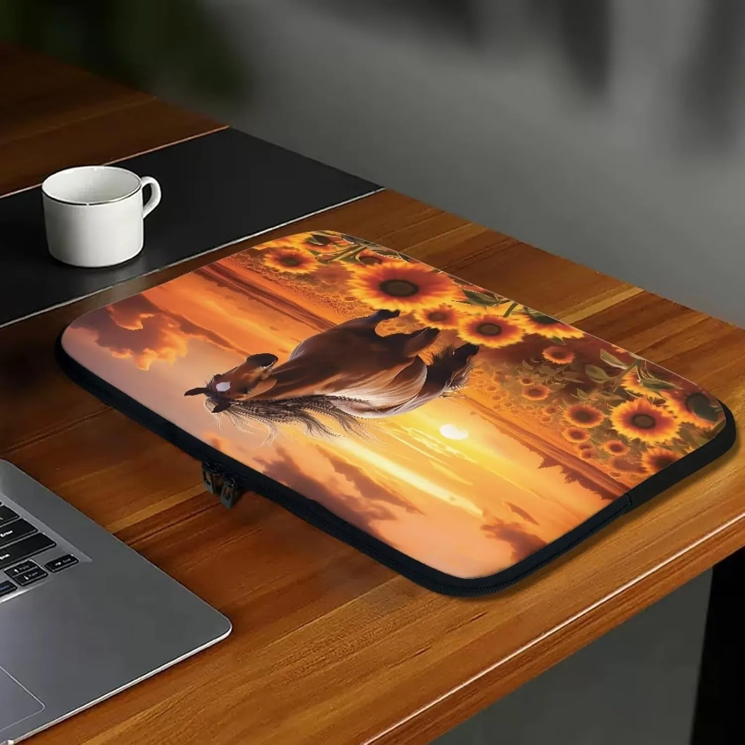 FOR U DESIGNS Laptop Carrying Case Bag Men's Computer Bag Durable Water-Repellent Business Briefcases