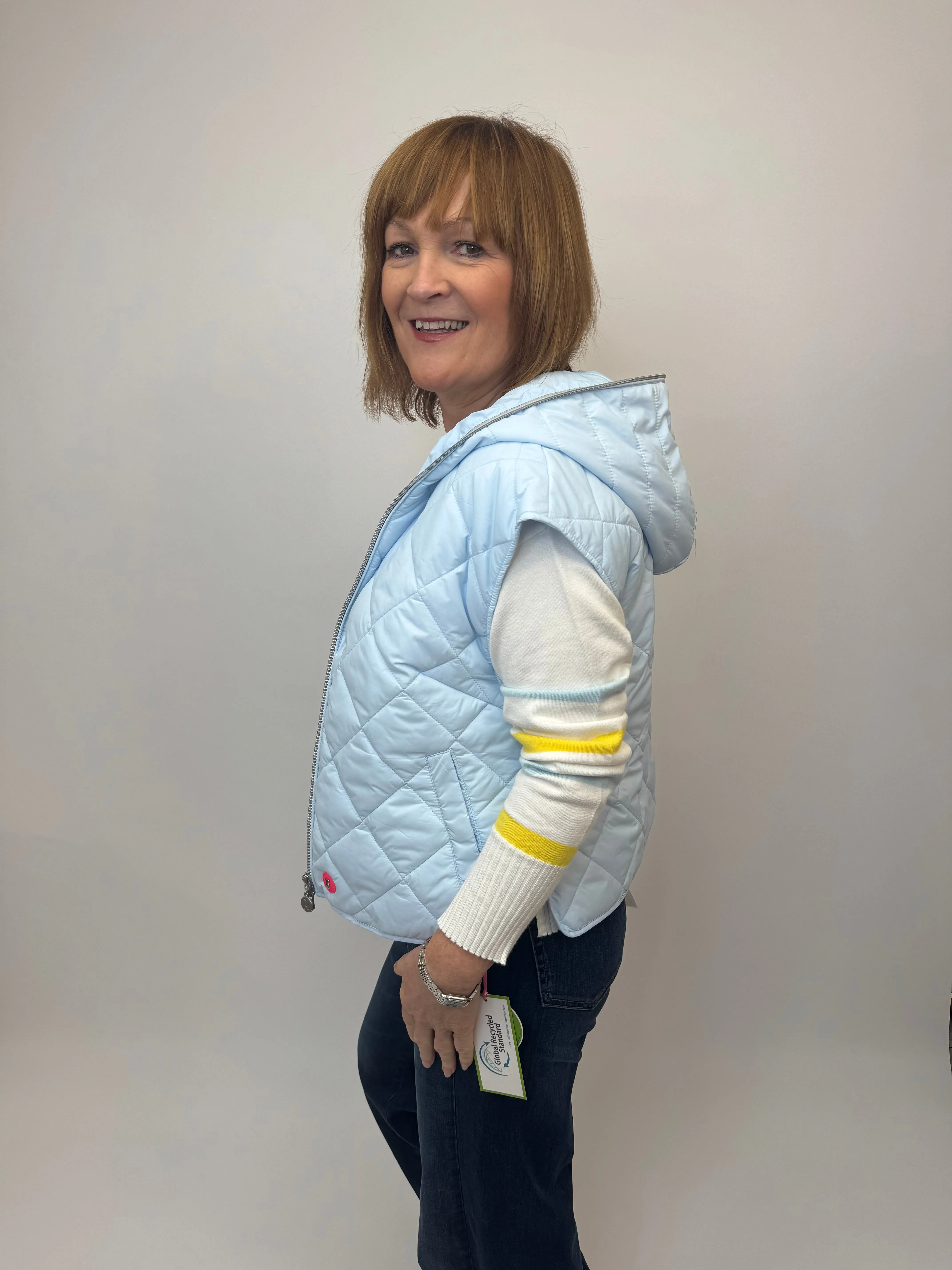 FRIEDA AND FREDDIES Blue Gilet