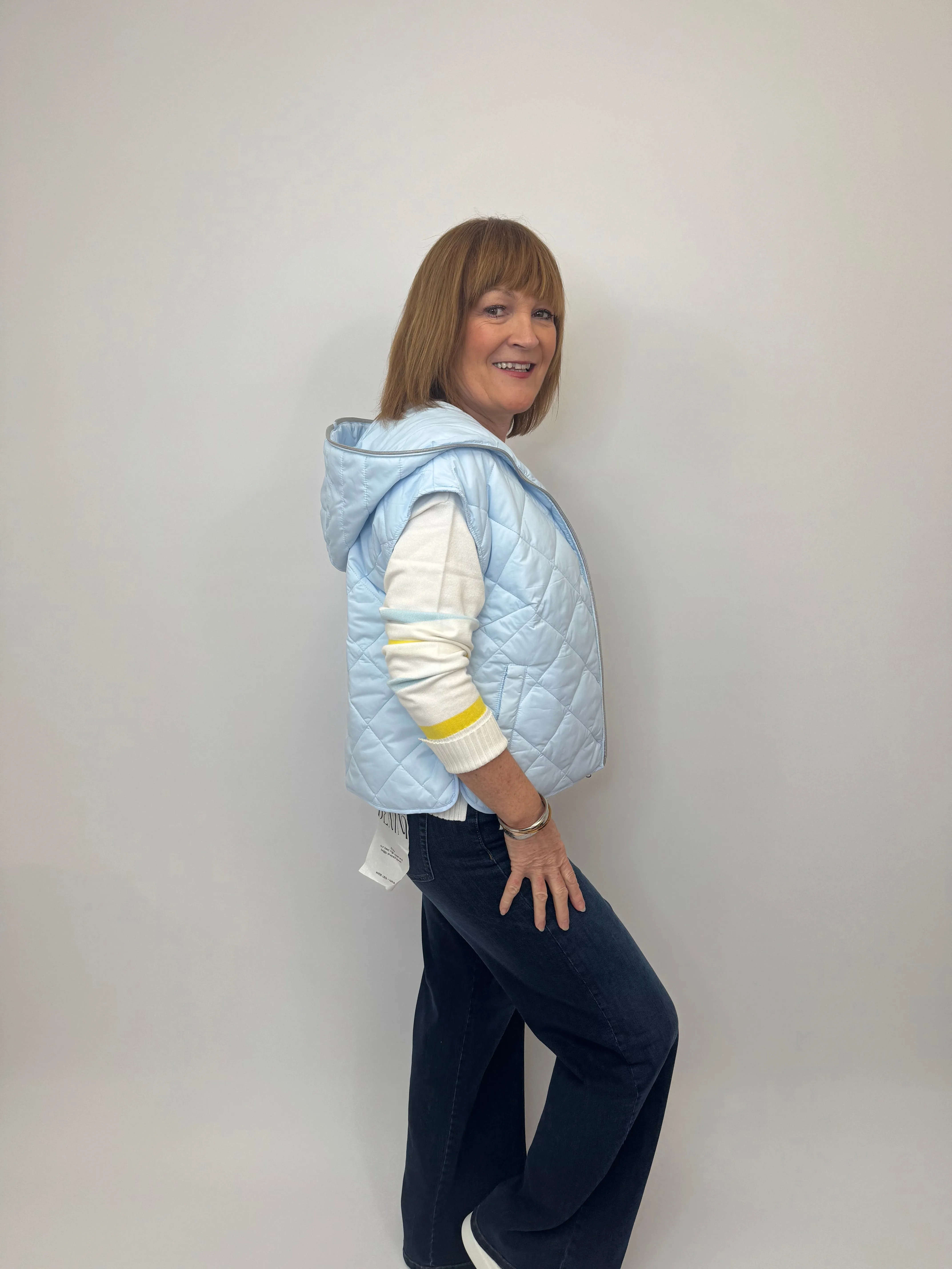 FRIEDA AND FREDDIES Blue Gilet