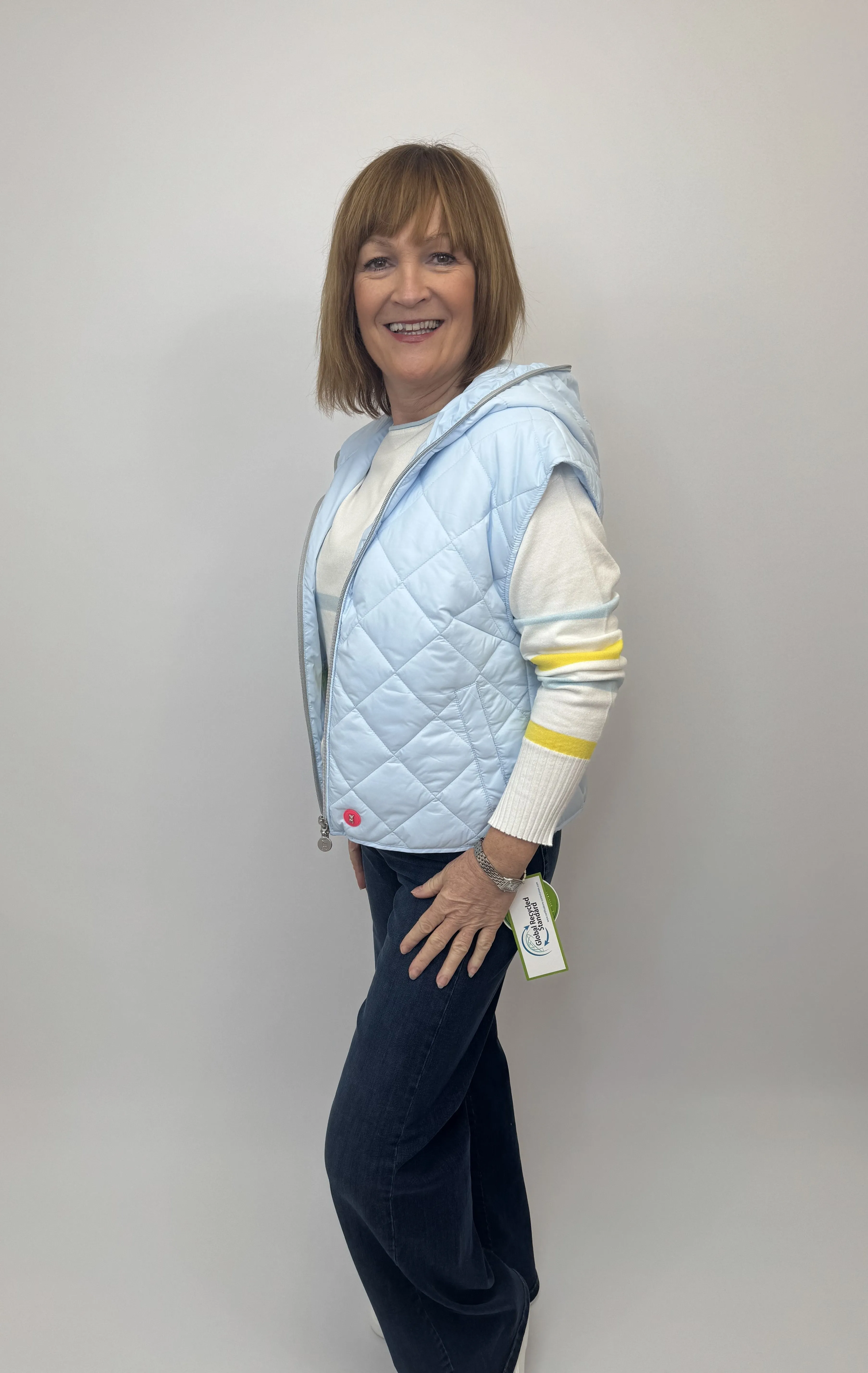 FRIEDA AND FREDDIES Blue Gilet