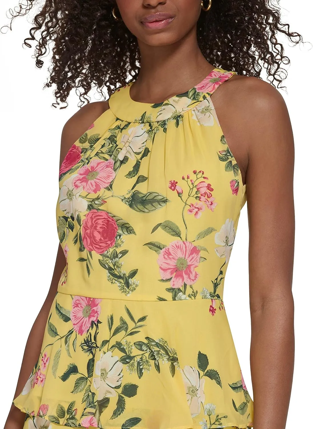 Jessica Howard Women's Style Maxi Sleeveless Chiffon