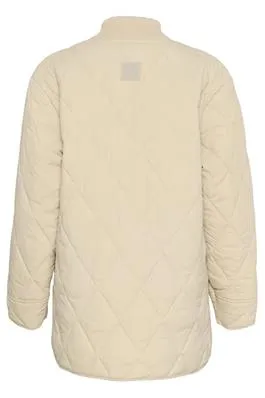 KAFFE KAlorena Quilted Jacket Black
