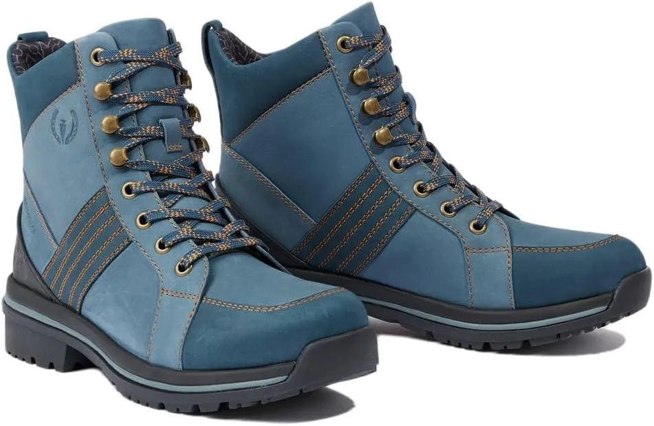 Kerrits Trail Blazer Lace Up Waterproof Barn Boot  Women's Leather Horse Riding & Hiking Boots, Wide Footbed, 1" Heel