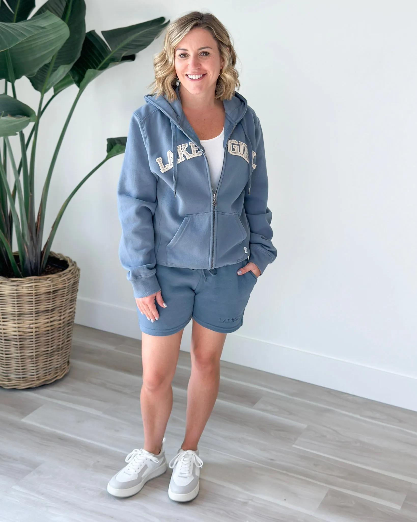 Lake Girl Zip Up Hoodie