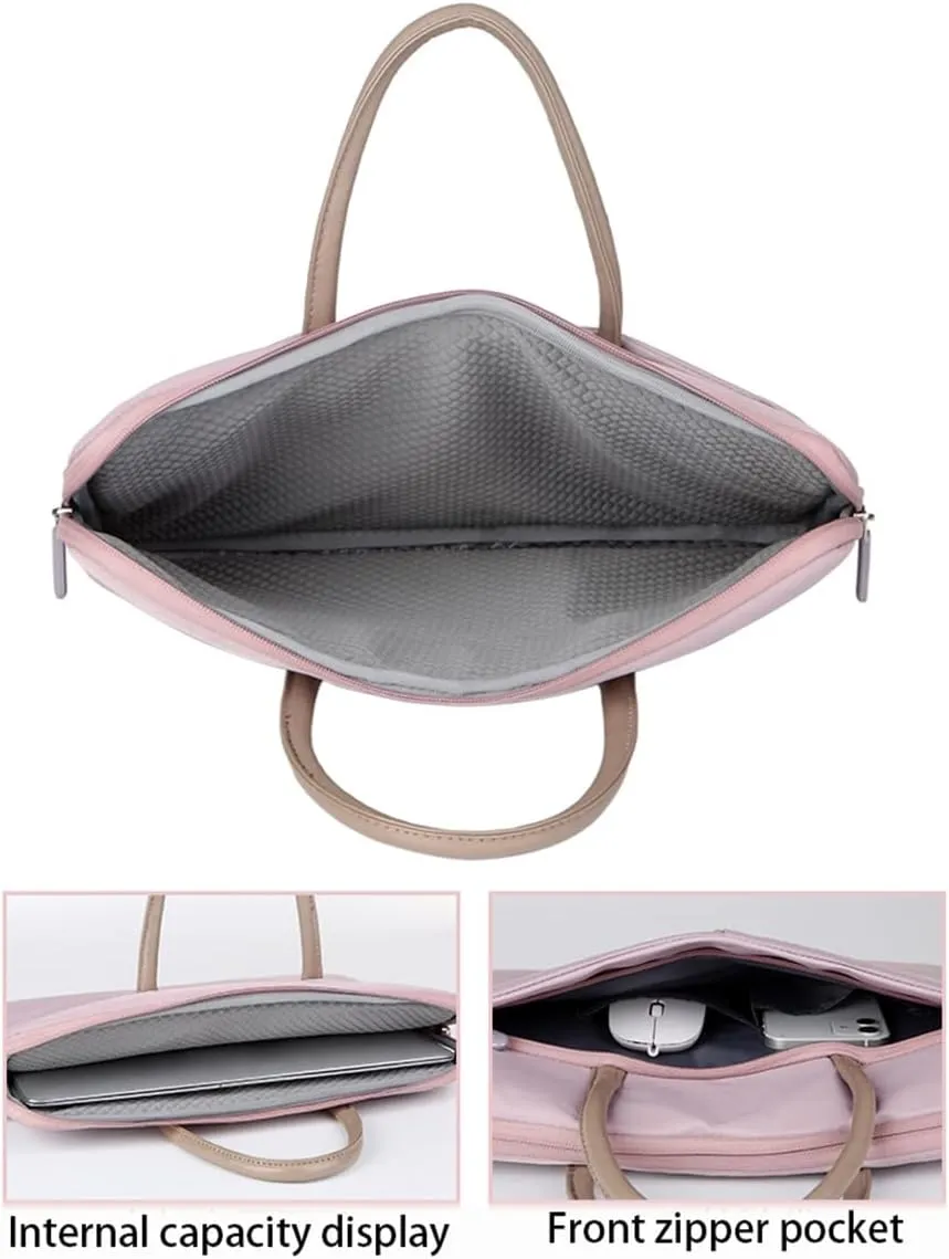 Laptop Bag for Women 15.6 Inch Slim Computer Briefcase Sleeve Case, fits 13-15.6 Inch Laptop & Netbook Computer Briefcases