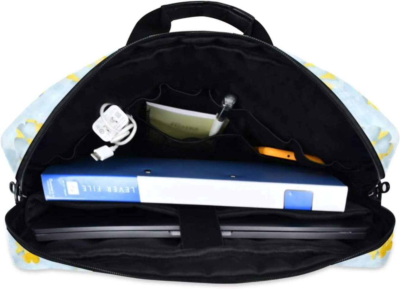 Laptop Bag Shoulder Bags Messenger Bag for Women Men Crossbody Document Case Briefcases Leather Computer Work Office
