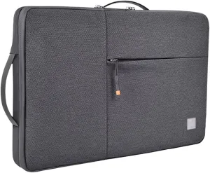 Laptop Bags Work Tote Laptop Bag Ultra-Lightweight Briefcase Computer Bag Durable Water Resistant Office Bag for Business School Briefcases (Color : Grey, Size : 15.6 Inch)