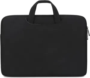 Laptop case Laptop Cases Portable Handbag 15.6inch Notebook Sleeve Computer Bag Pad Waterproof Briefcases(Black)