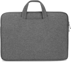 Laptop case Laptop Cases Portable Handbag 15.6inch Notebook Sleeve Computer Bag Pad Waterproof Briefcases(Grey)