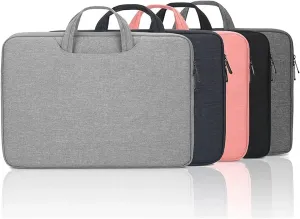 Laptop case Laptop Cases Portable Handbag 15.6inch Notebook Sleeve Computer Bag Pad Waterproof Briefcases(White)