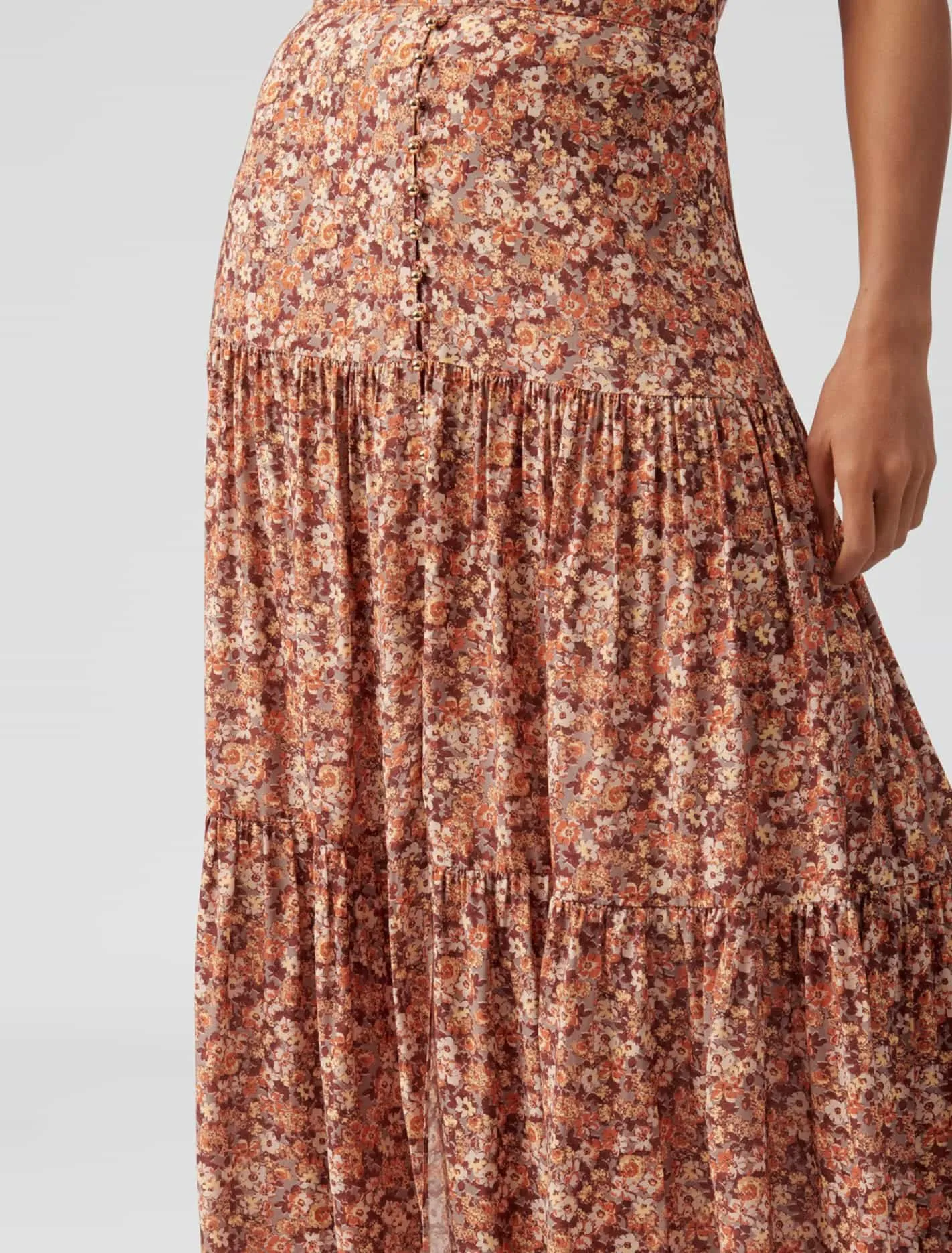 Lilliana Tiered Maxi Skirt