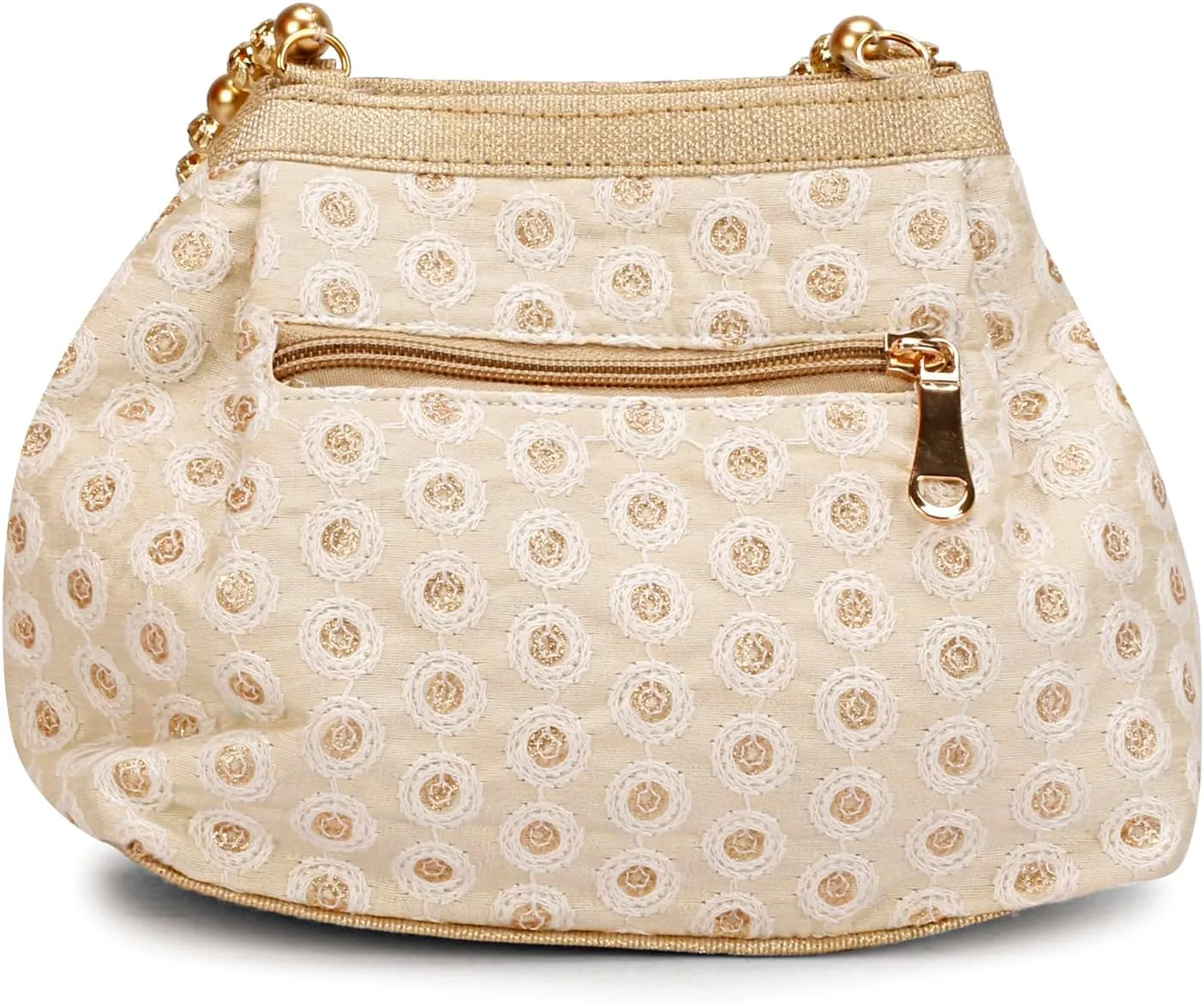 LONGING TO BUY Indian Ethnic Potli Handbag, Embroidered Evening Bag