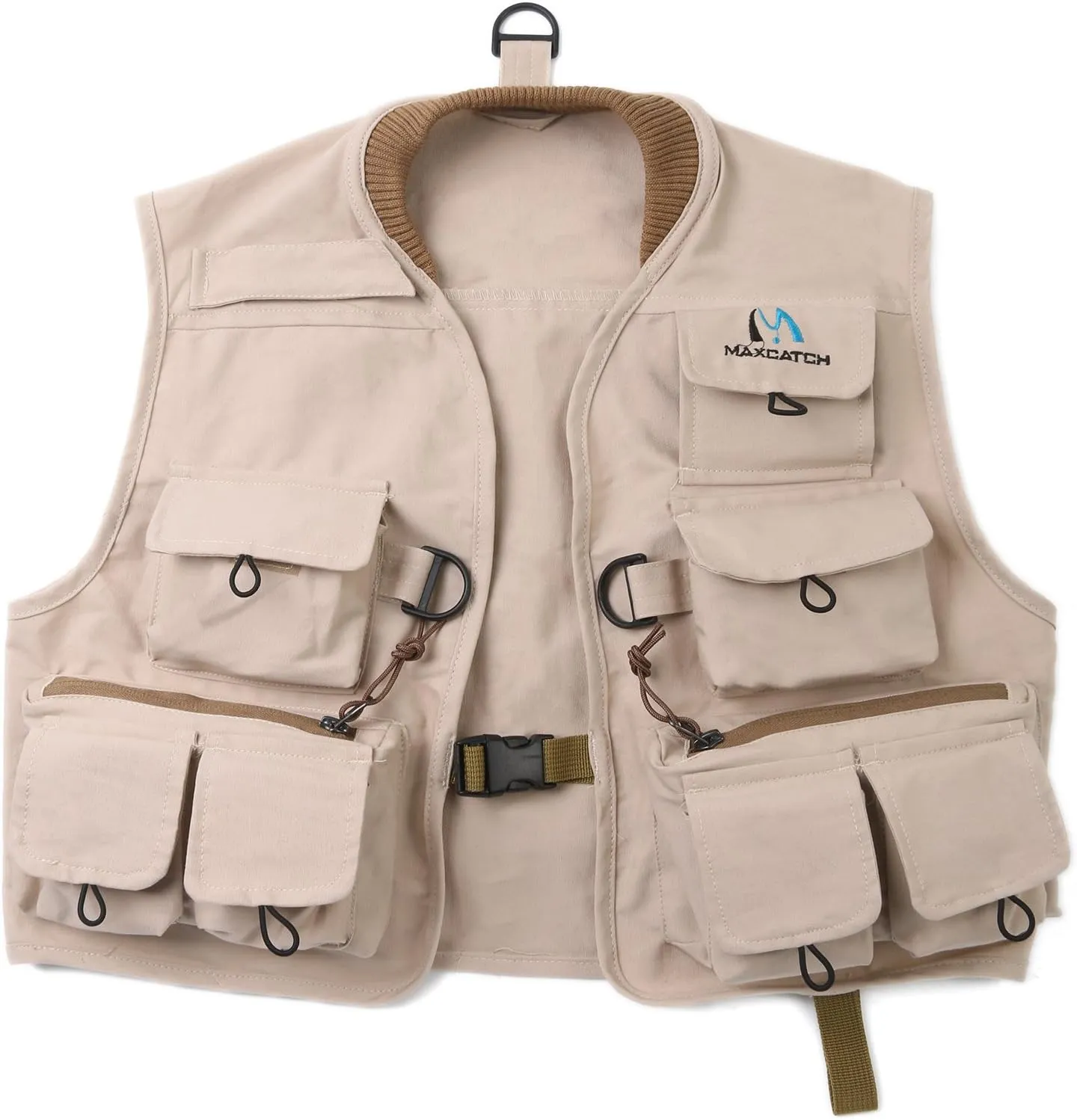 M MAXIMUMCATCH Maxcatch Kids Fly Fishing Vest Youth Vest Pack, 100% Cotton
