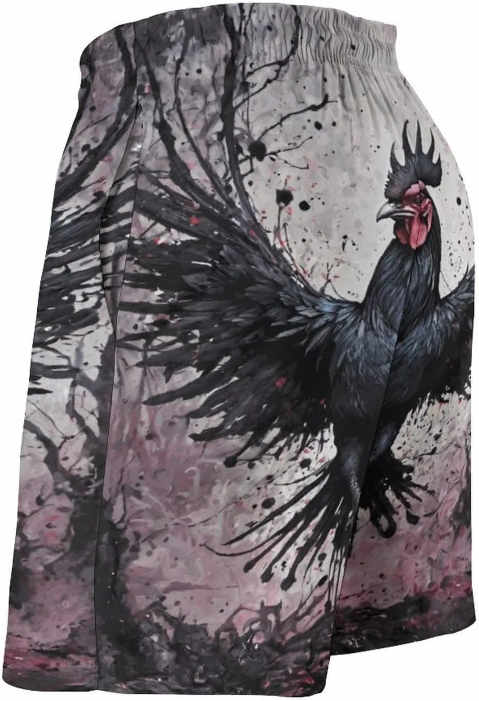 Men's Colorful Horses Swim Trunks Hawaiian Bathing Mesh Lining Suit Swimsuits Beach Shorts with Pockets Novelty