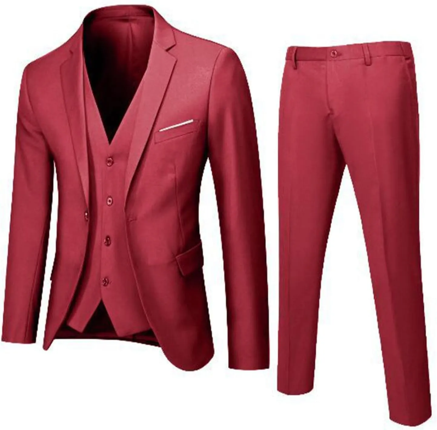 Mens Suits 2024 Slim Wedding Vest Pants Suit Jacket Suit Party Men's Coats Jackets Men Slim Fit Suit Linen Suit For