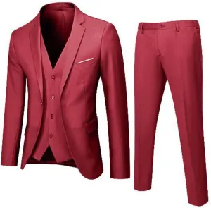 Mens Suits 2024 Slim Wedding Vest Pants Suit Jacket Suit Party Men's Coats Jackets Men Slim Fit Suit Linen Suit For