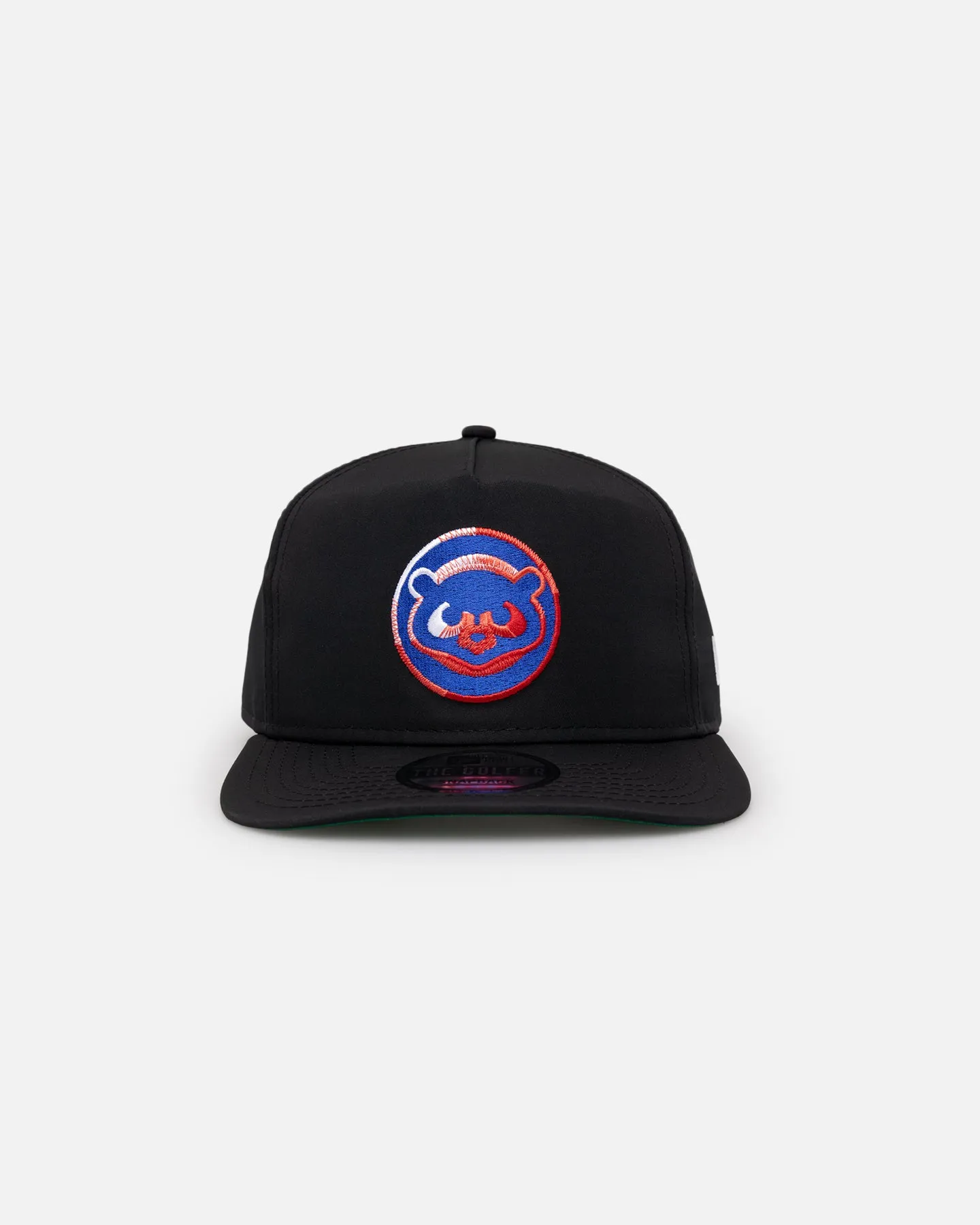 New Era Chicago Cubs Golfer Pre-Curved Snapback Black/OTC