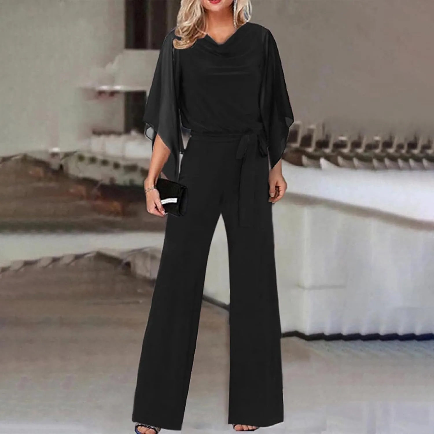 Off the Shoulder Romper for Women Dressy Evening Cocktail Party Wedding Guest Plus Size Cold Shoulder Jumpsuits
