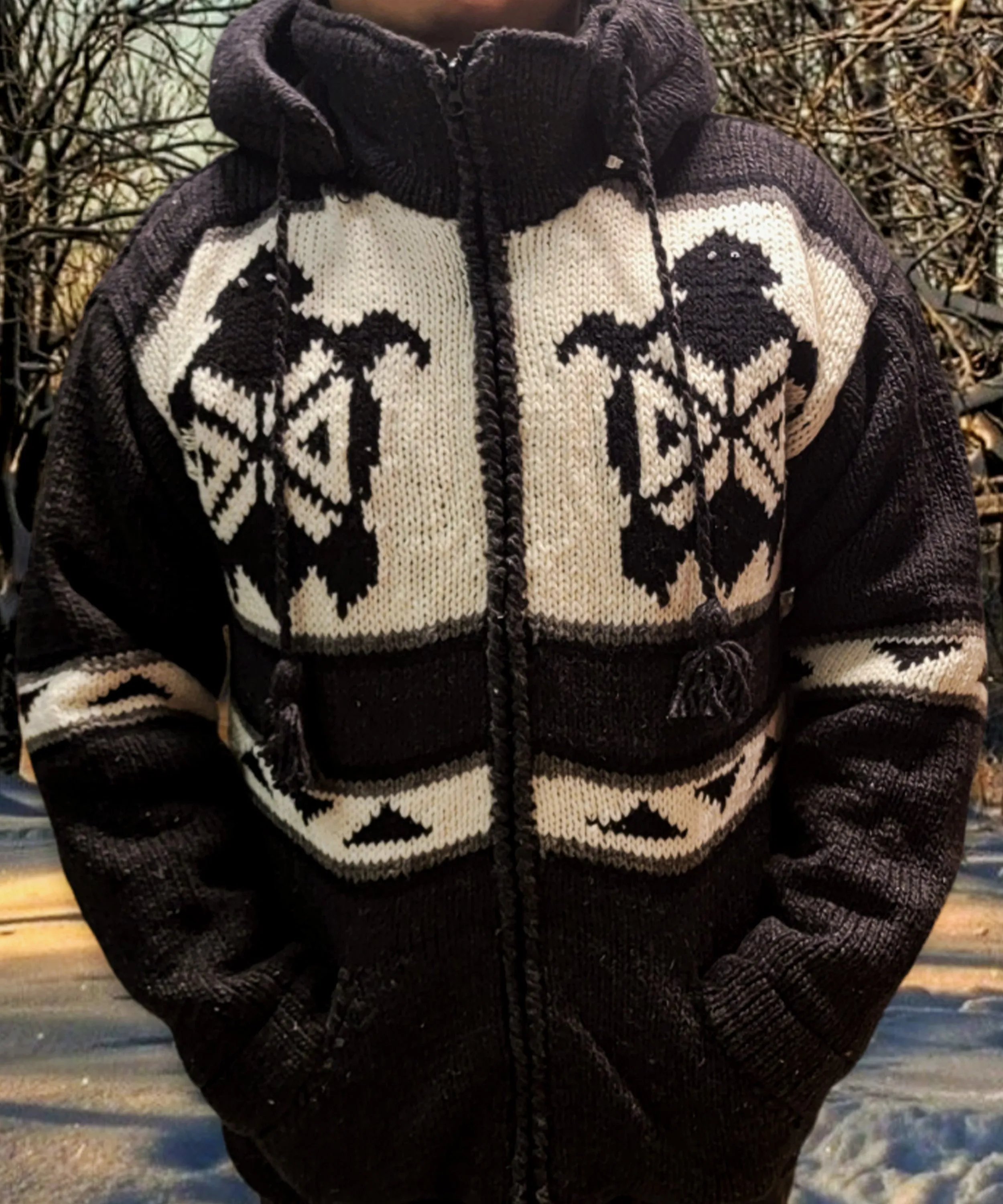 OLDTRIBES™ Eternal Turtle Wool Jacket