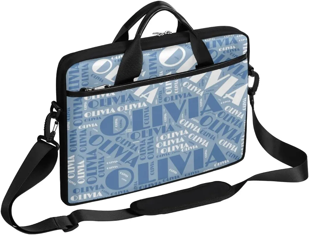 Personalized Laptop Bag Case Briefcases for Men Women, Computer Cases for Laptops, Tablet Shoulder Bag Carrying Case
