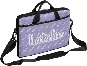 Personalized Name Laptop Bag Case Briefcases for Man Woman, Custom Computer Cases for Laptops, Tablet Shoulder Bag