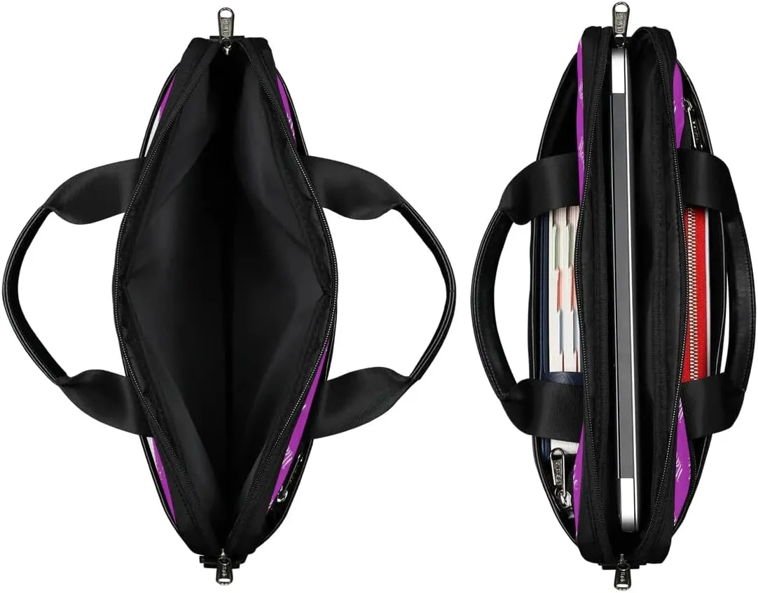 Personalized Name Laptop Bag Case Briefcases for Man Woman, Custom Computer Cases for Laptops, Tablet Shoulder Bag