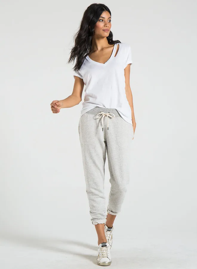 PHILANTHROPY- Ringo- V Neck Tee White