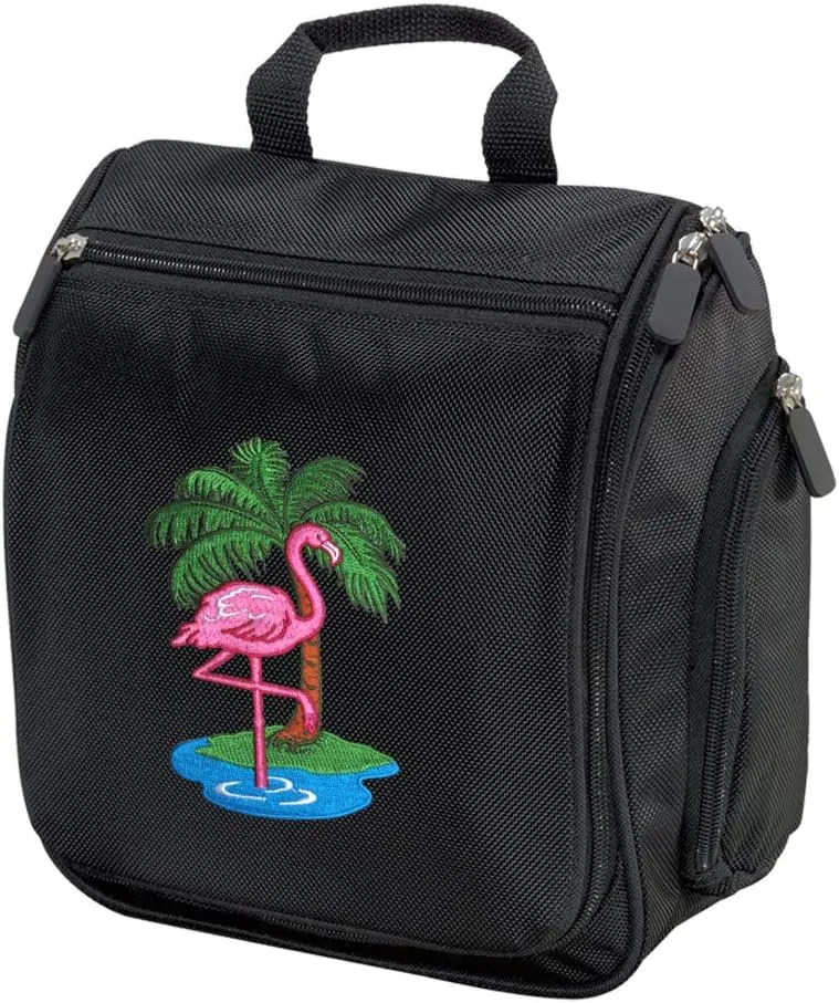 Pink Flamingo Toiletry Bags Or Cosmetic Travel Organizer Bag