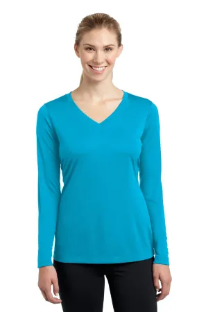 Sport-Tek® Ladies Long Sleeve PosiCharge® Competitor™ V-Neck Tee. LST353LS